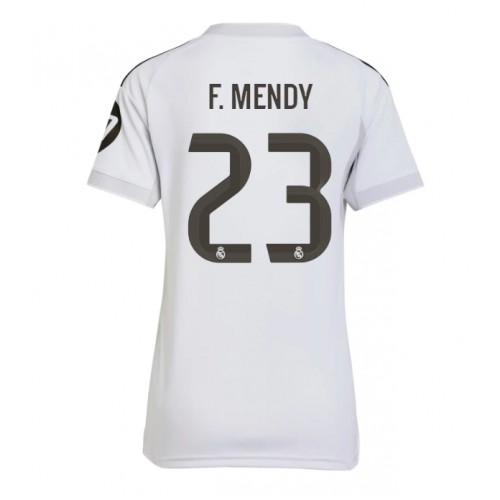 Maglia Calcio Real Madrid Ferland Mendy #23 Prima Divisa Donna 2025-26 Manica Corta